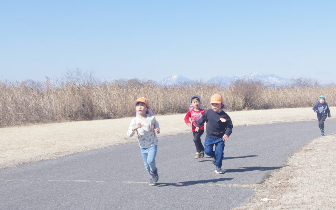 マラソン大会年中組