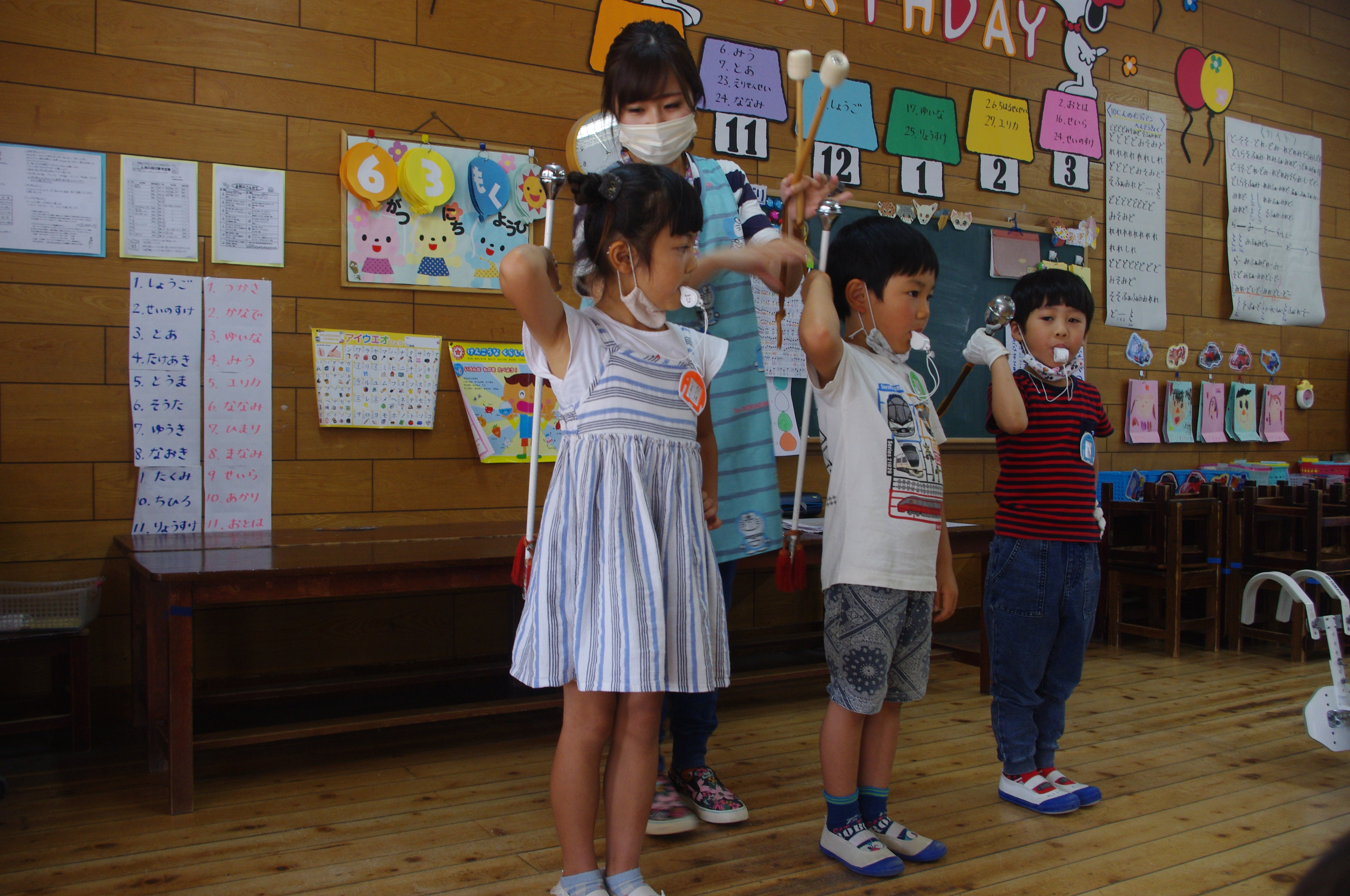 鼓笛隊 みゆき幼稚園